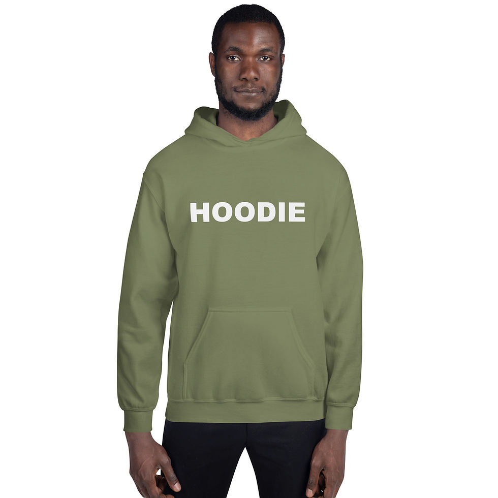 Thumbnail: HOODIE WHITE LOGO HOODIE