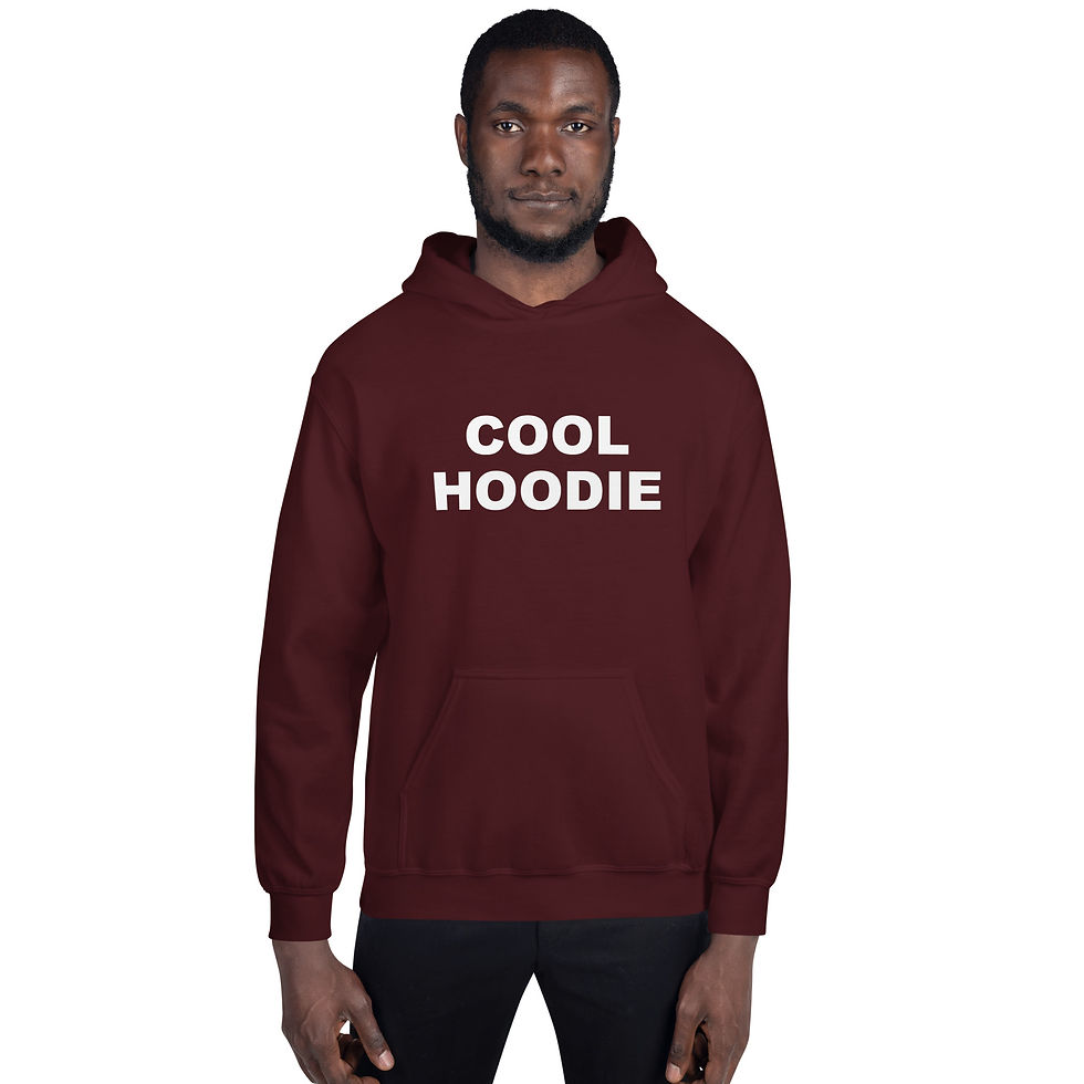 Thumbnail: COOL HOODIE WHITE LOGO HOODIE