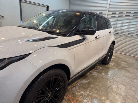 レンジローバくんガラスコーティング施工