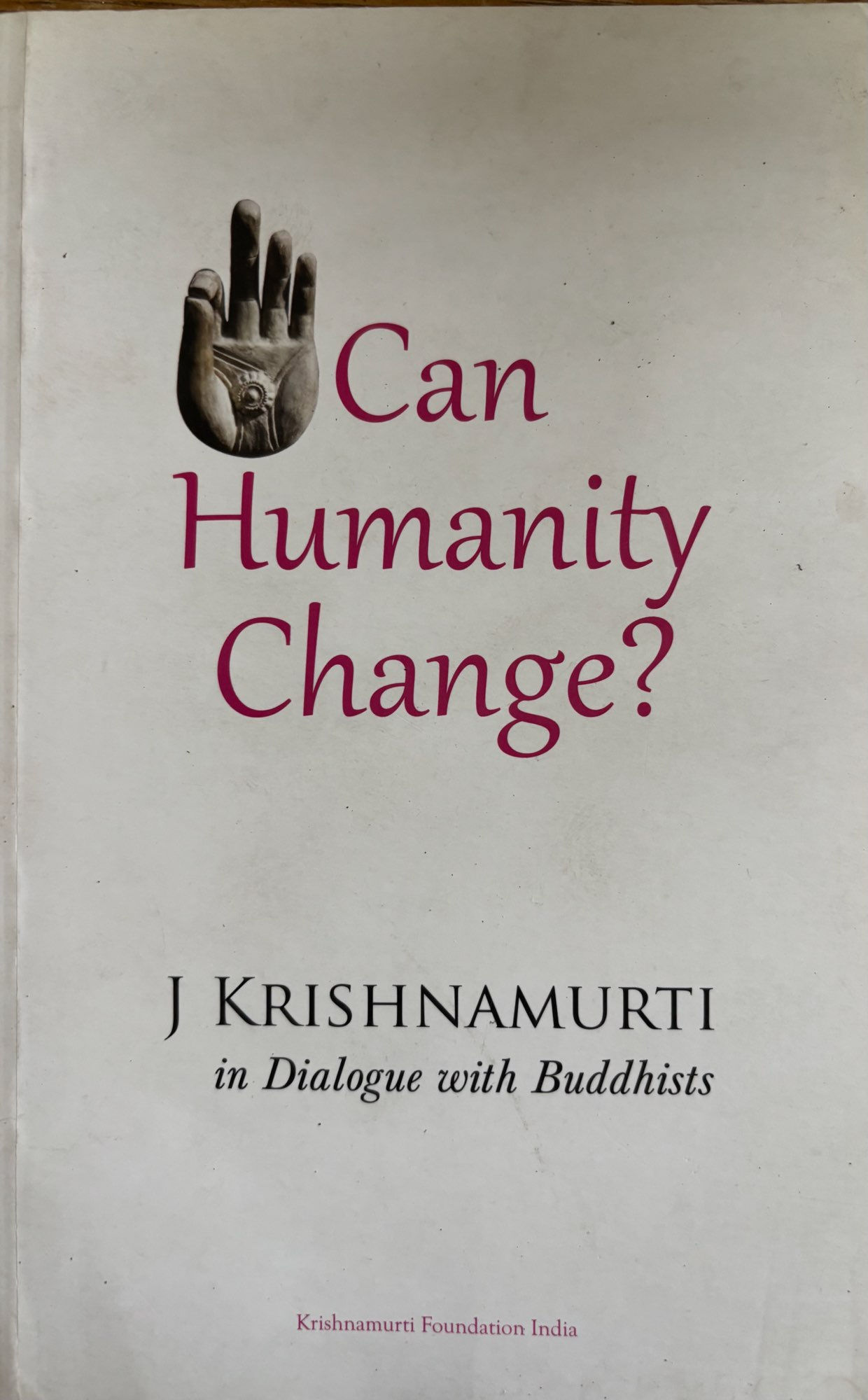 Can humanity change?