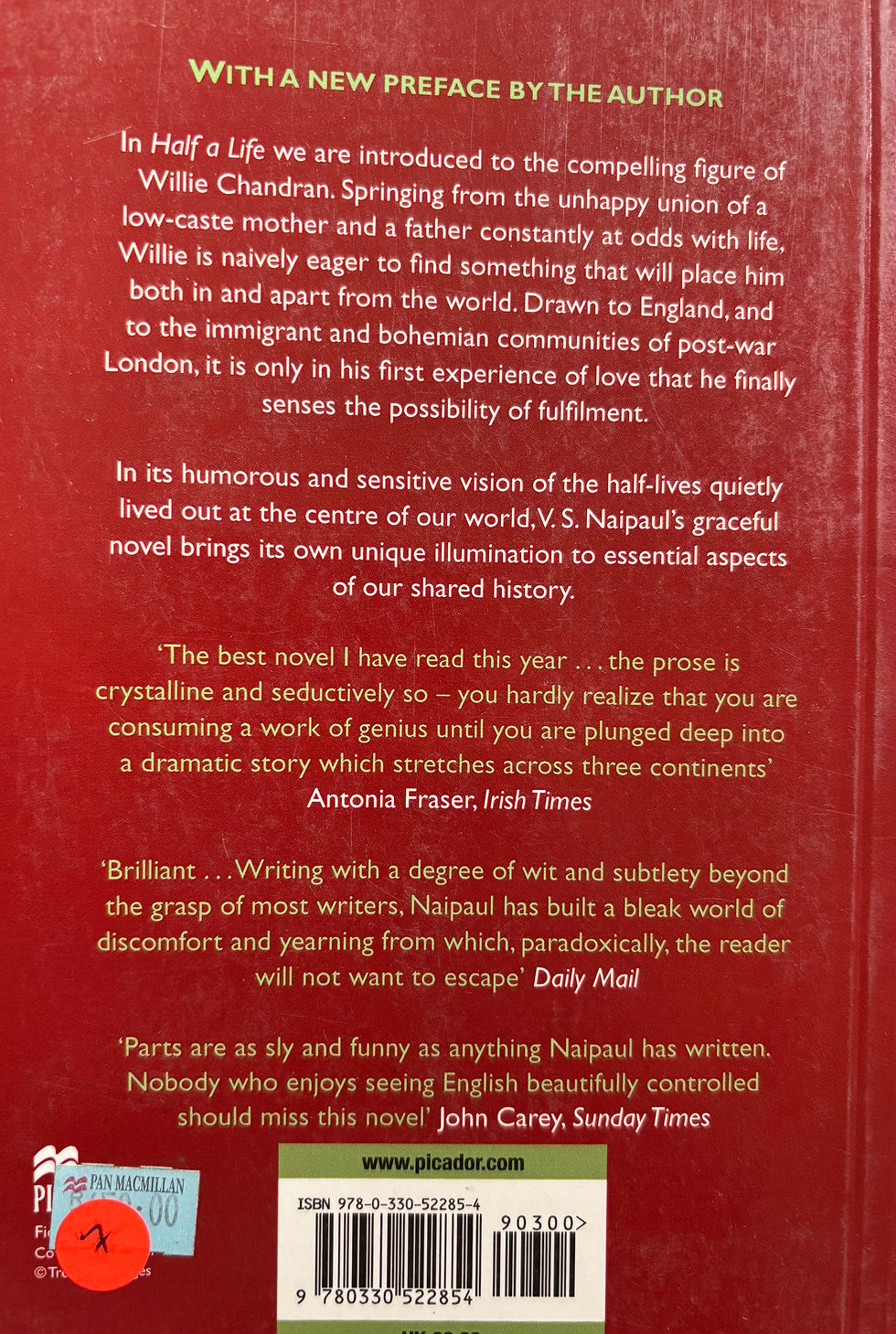 Thumbnail: Half a life - VS Naipaul