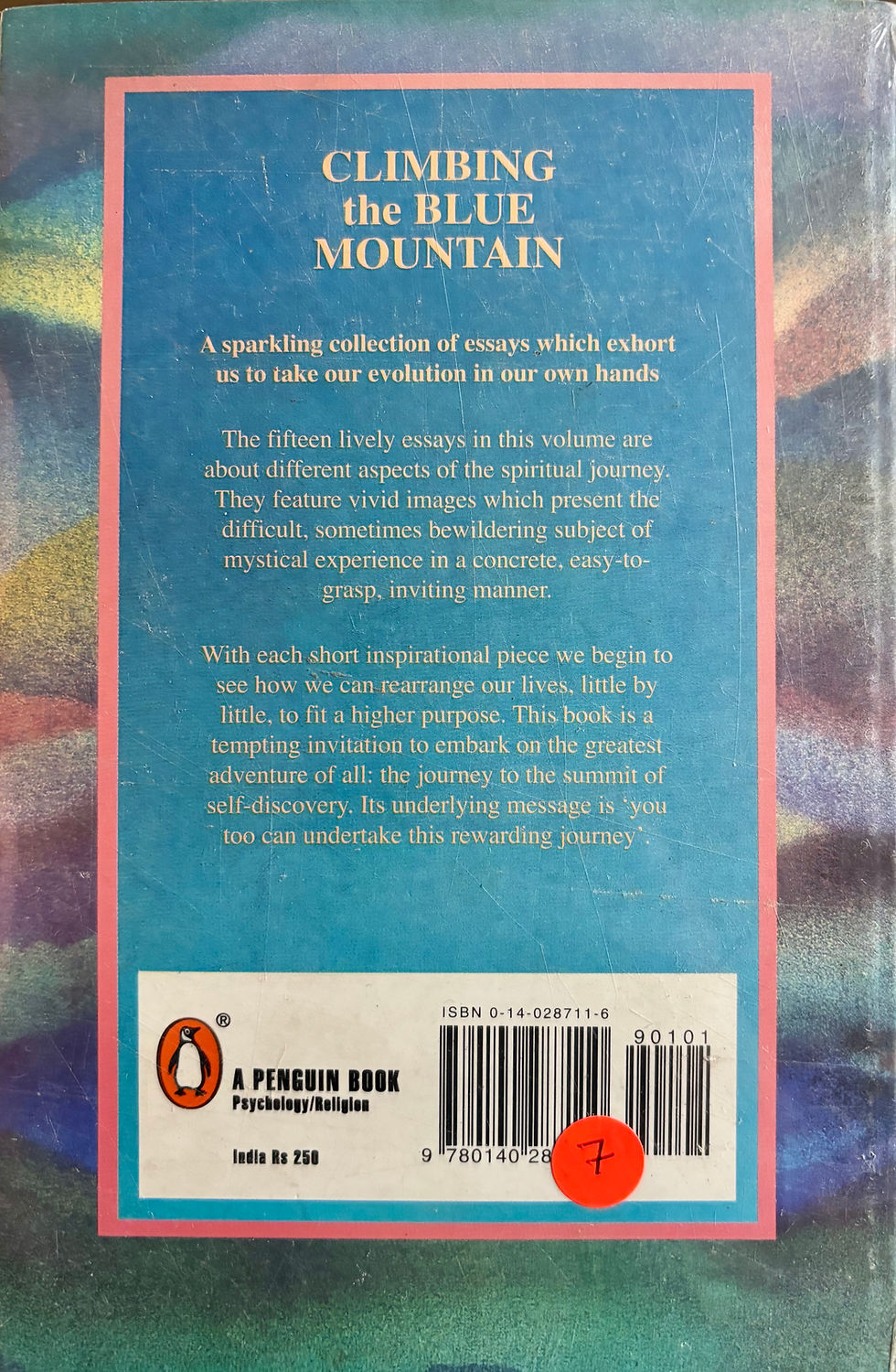 Thumbnail: Climbing the blue mountain- Eknath  Easwaren 