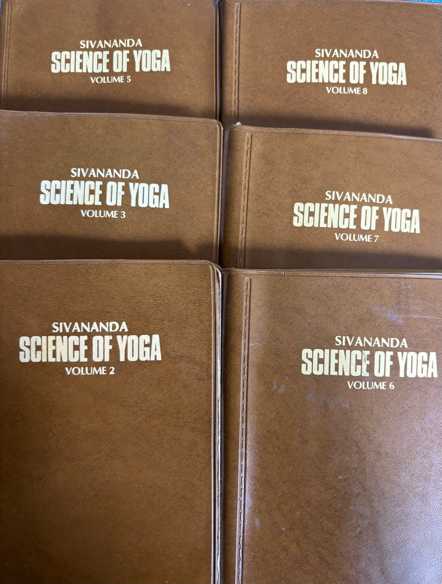 Sivananda science of yoga - volumes 2-3-5-6-7-8