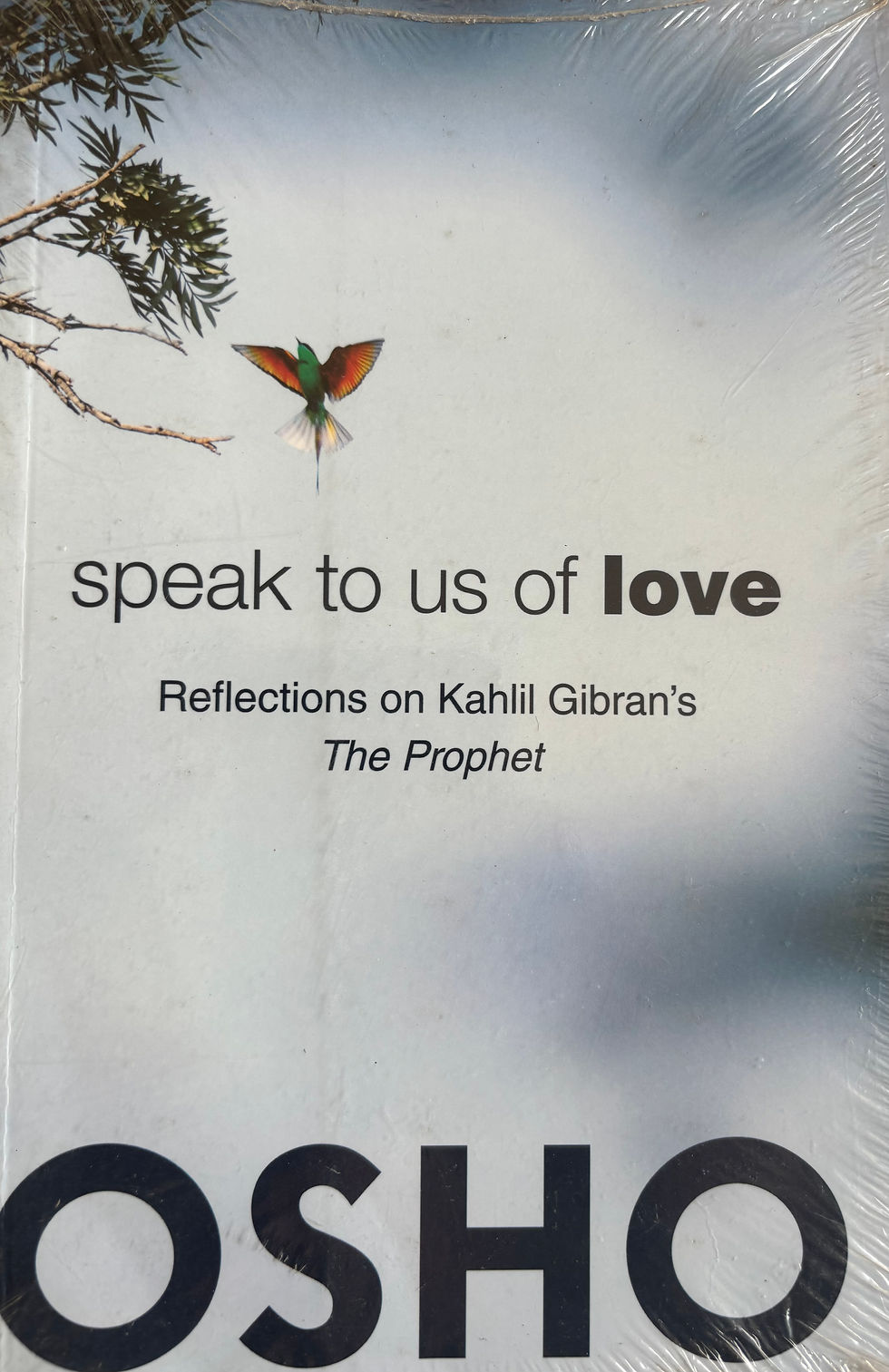Thumbnail: Osho- Speak to us of love 