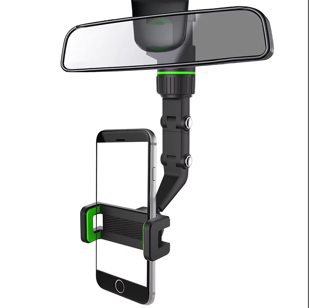 Car Phone Holder, Cell Phone Mount for Rearview Mirror, Universal Phone Stand F