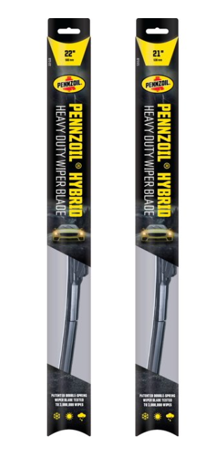 Thumbnail: Pennzoil 22" & 22" Hybrid Heavy Duty Wiper Blades (Set of 2)