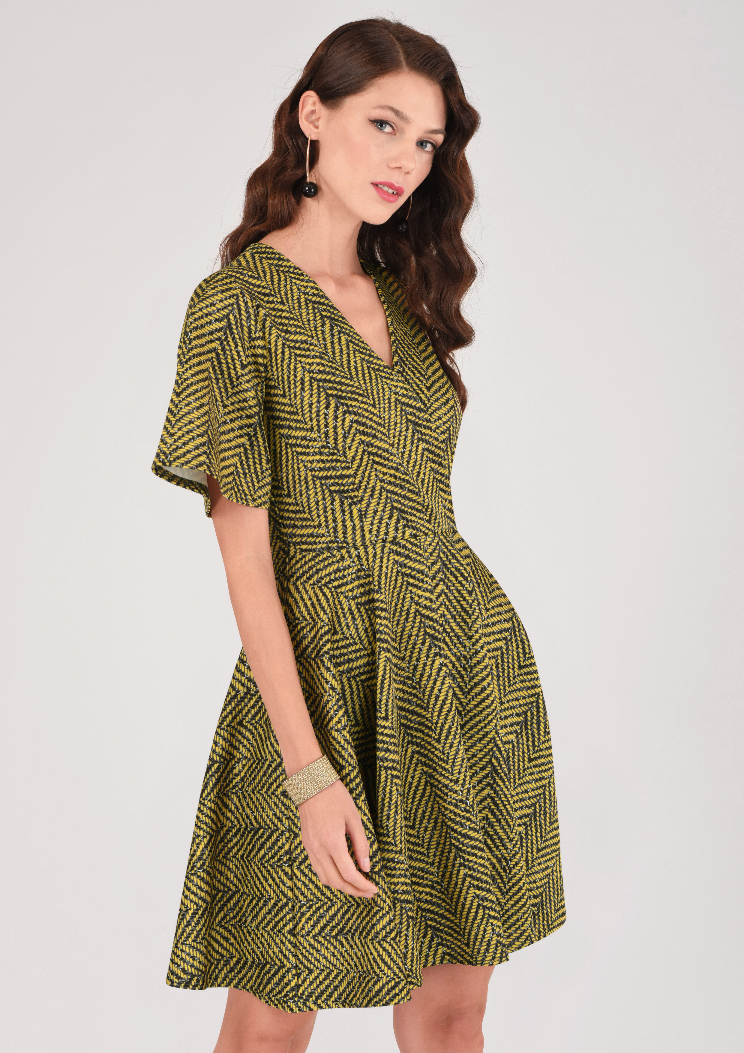 Jacquard Dress