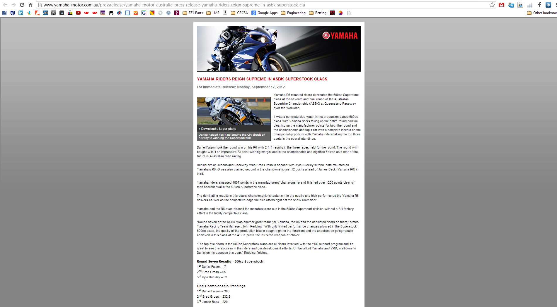 2012-09-17 Yamaha Motor Australia