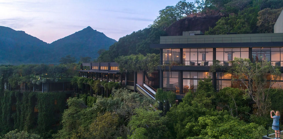 Kandalama Hotel, image courtesy of Heritance Hotels