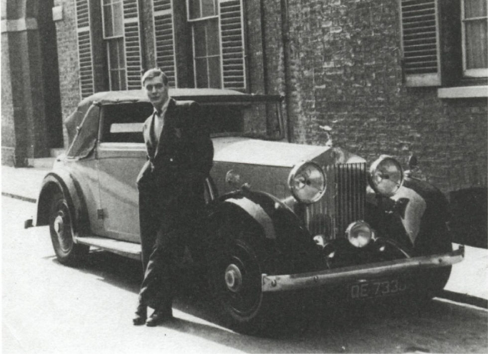 Geoffrey Bawa London 1955, image courtesy of David Robson