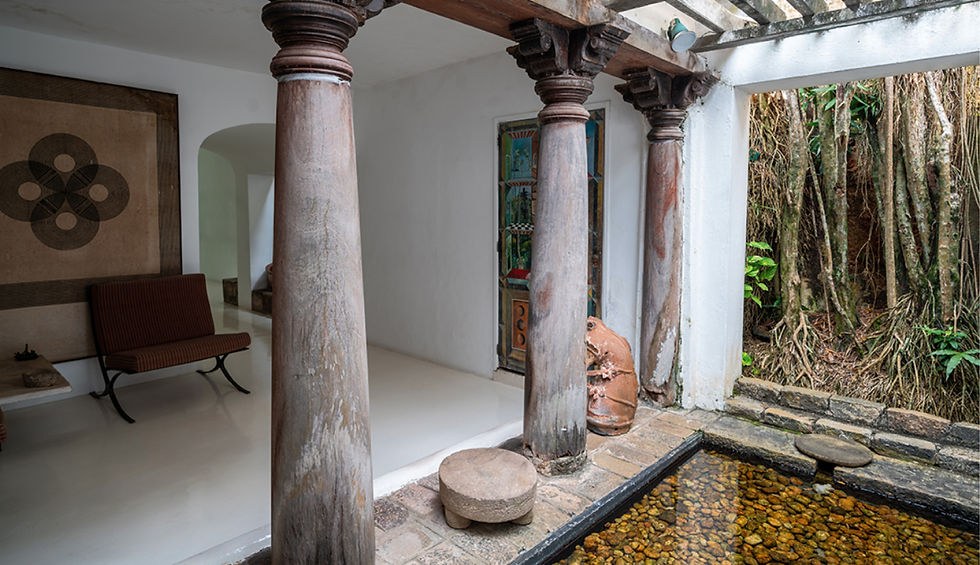 Geoffrey Bawa Home,image courtesy of Geoffrey Bawa Trust