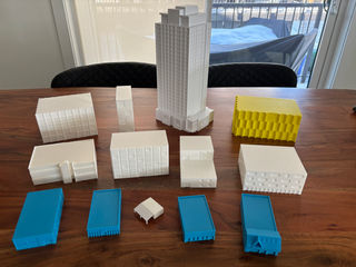 3d printed city by distinguished 3d in Calgary