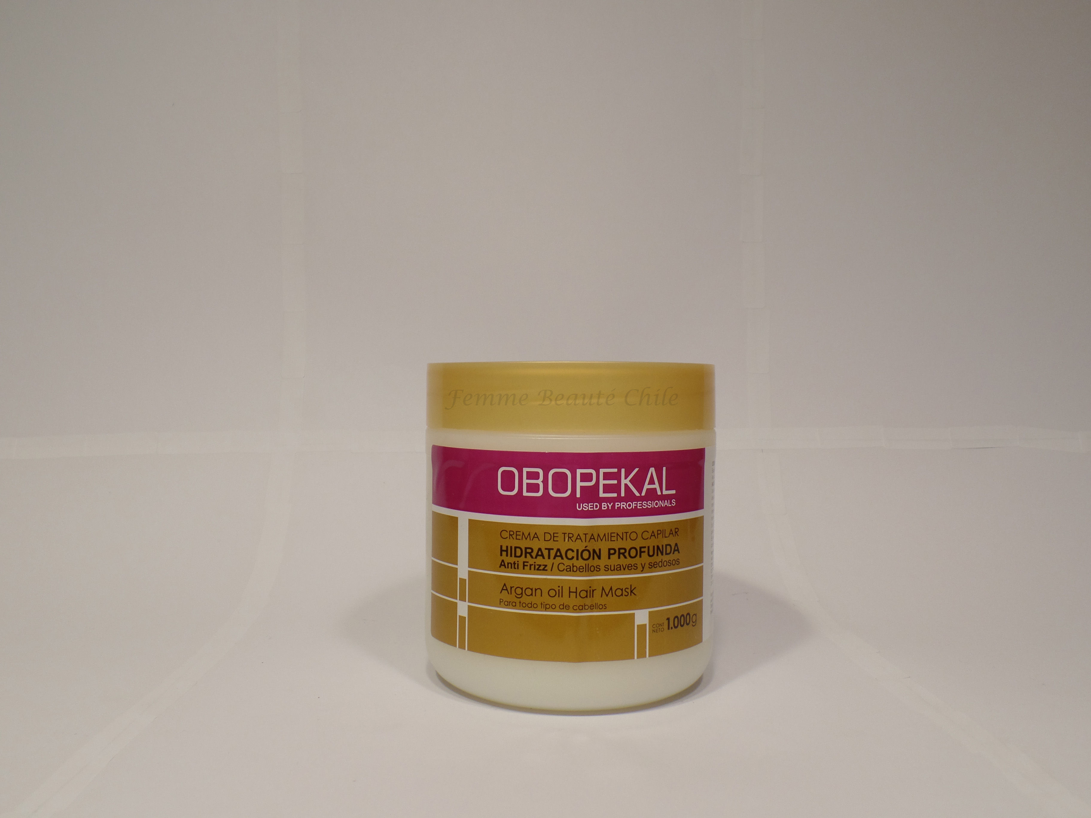 CREMA TRATAMIENTO CAPILAR ARGAN OIL OBOPEKAL 1000 ML