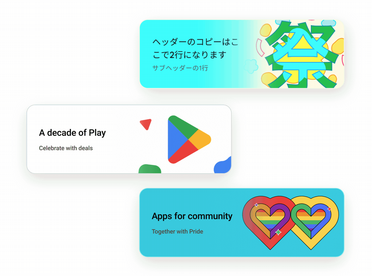 Innovative frameworks