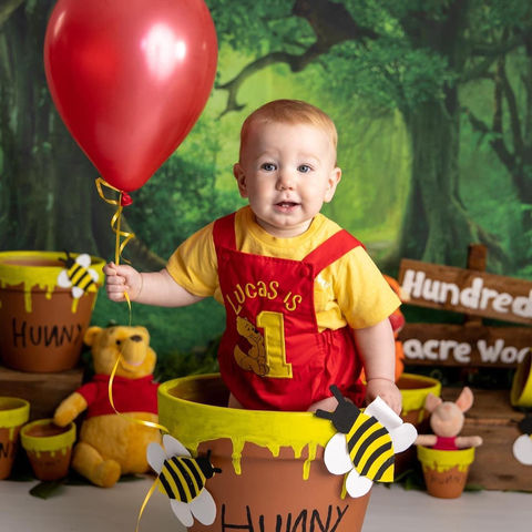 Themed cake smash set up photoshoot
