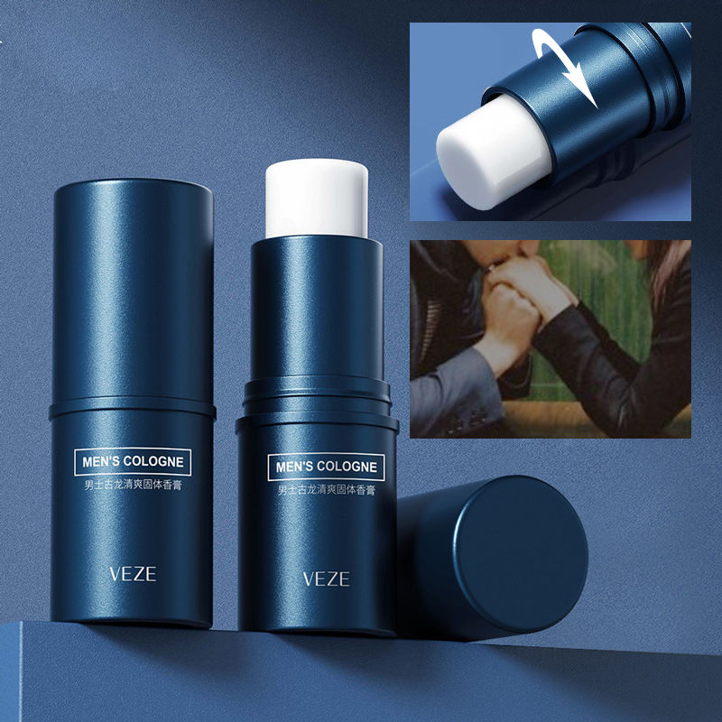 Fanzhen Men's Solid Cologne - Light and Fresh Scent, All-Over Use, Portable Stic