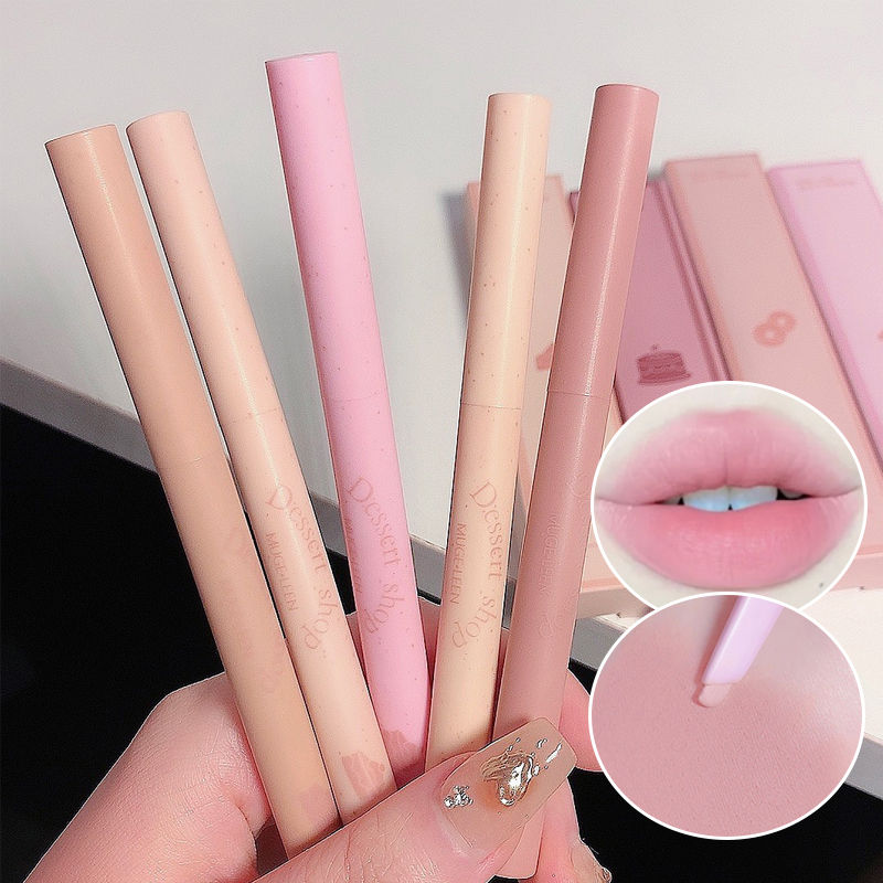 Thumbnail: Dessert Lip Liner Automatic rotating waterproof lasting no color outline lip lip