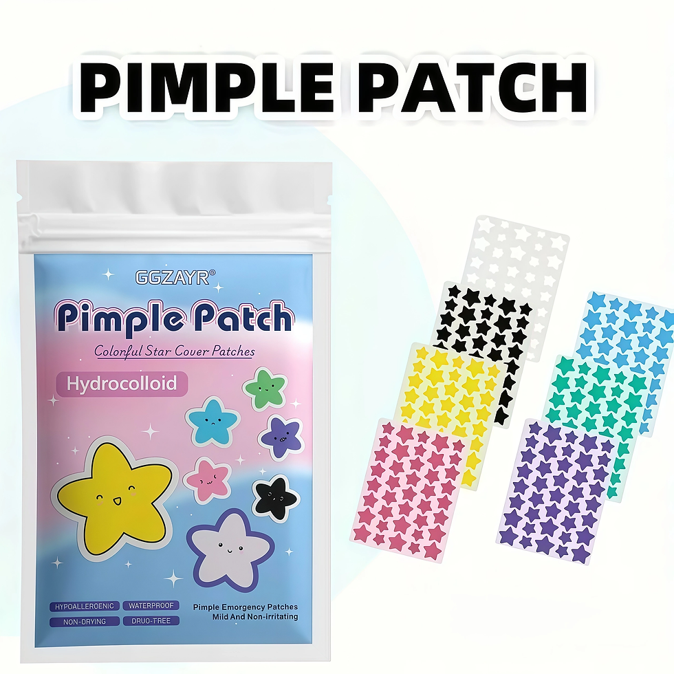 Thumbnail: 280/1120/1680pcs Seven-Color Star Pimple Patches – Invisible Hydrocolloid Dots