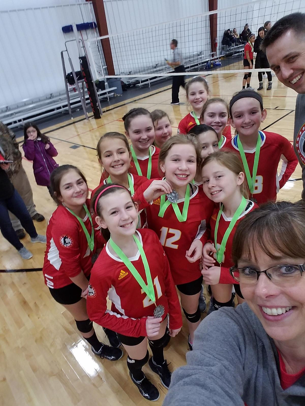11 Red 2nd Place