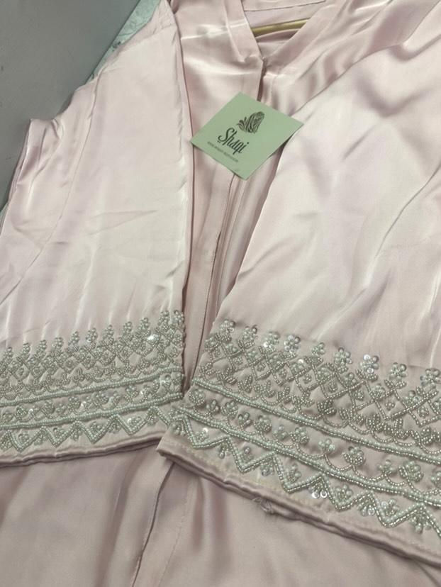 Thumbnail: Mirha hand work Abaya 