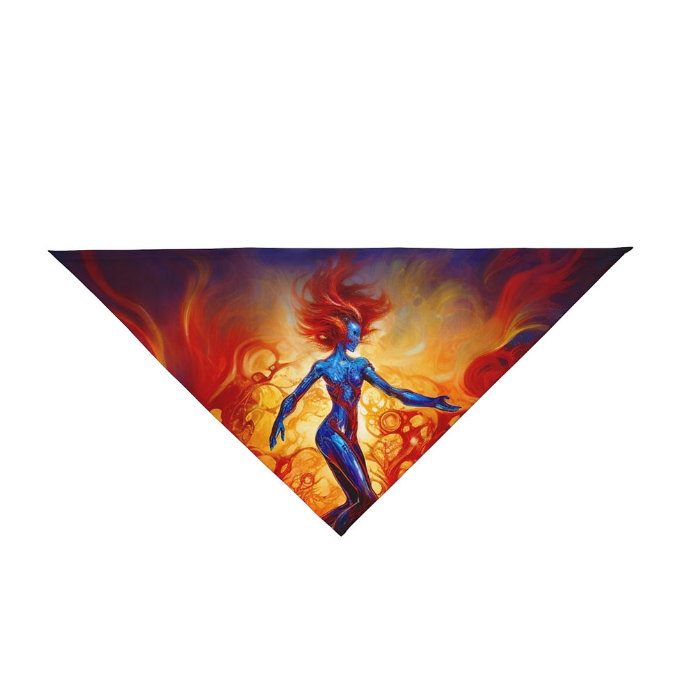 縮圖：【BLUEBOAT】元素之舞寵物領巾 Dance of the Element