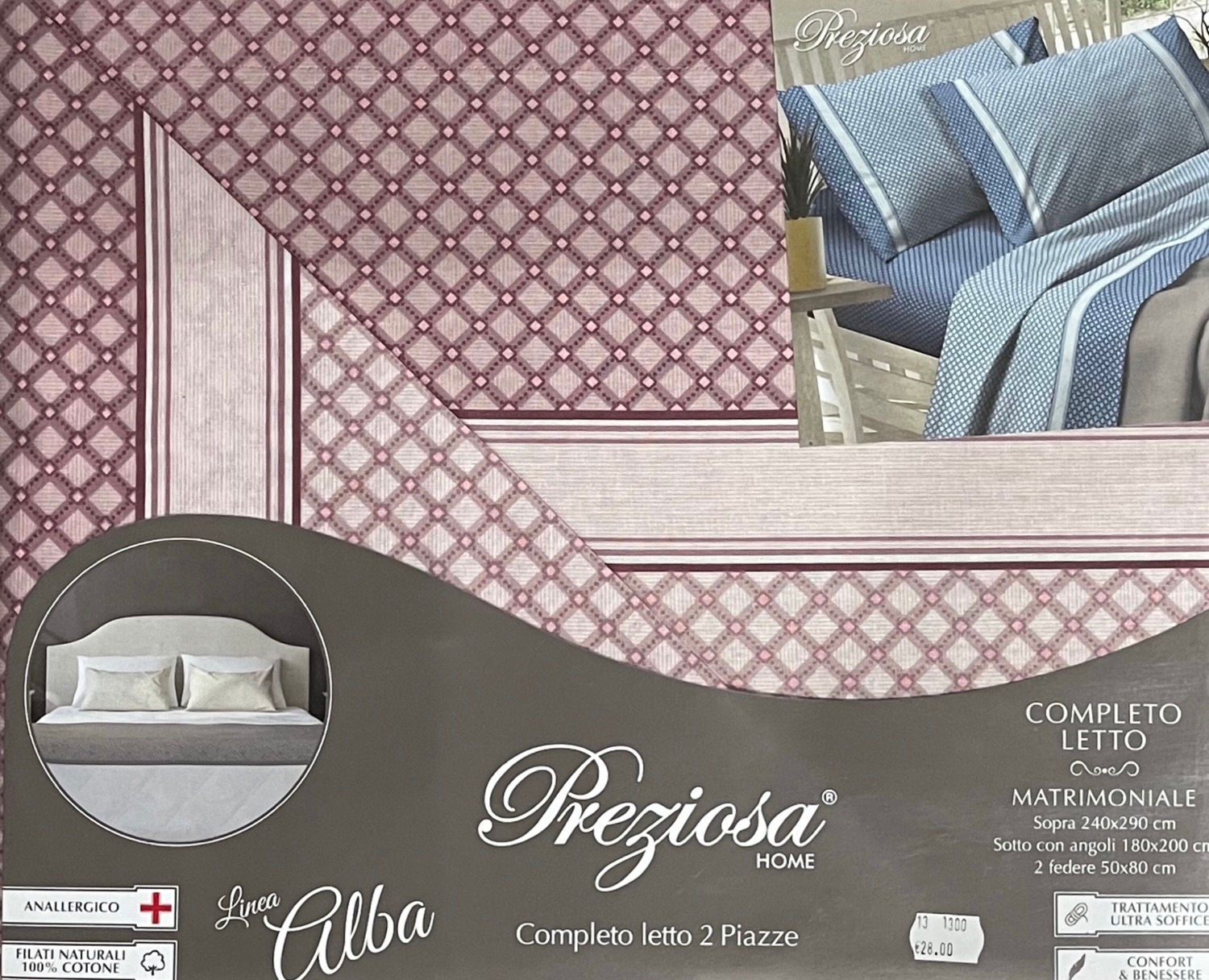 Lenzuolo Matrimoniale PREZIOSA 247