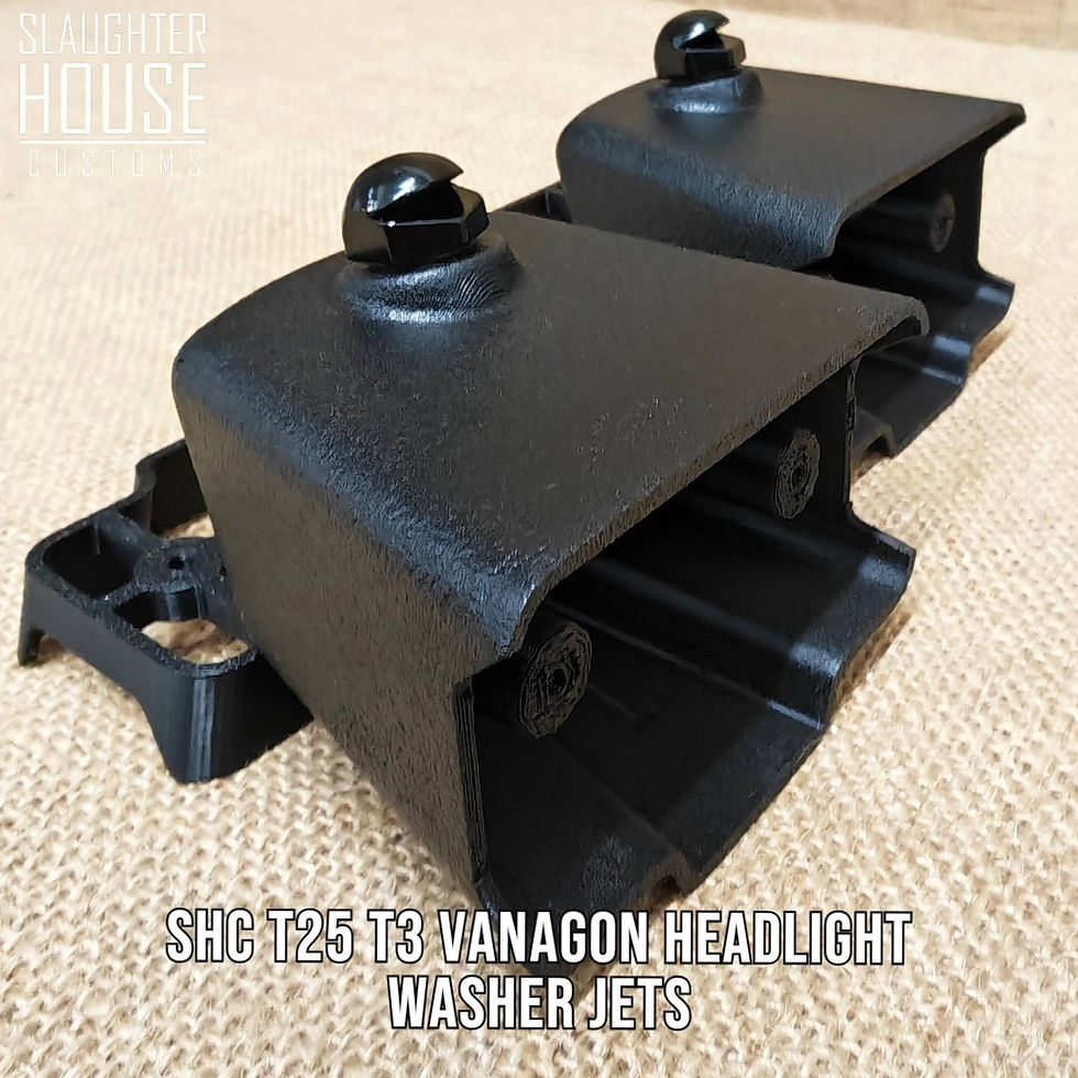 Thumbnail: SHC T25 T3 Vanagon Square Headlight Washer Jets