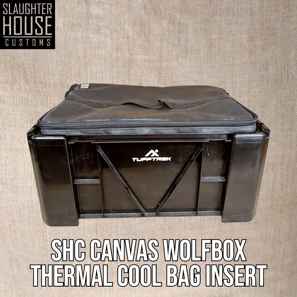 Thumbnail: SHC Canvas Wolfbox Thermal cool bag Insert