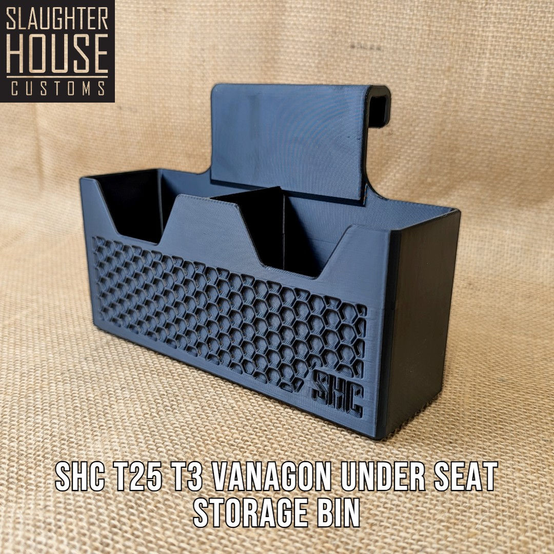 SHC T25 T3 Vanagon Under Seat Storage Bin