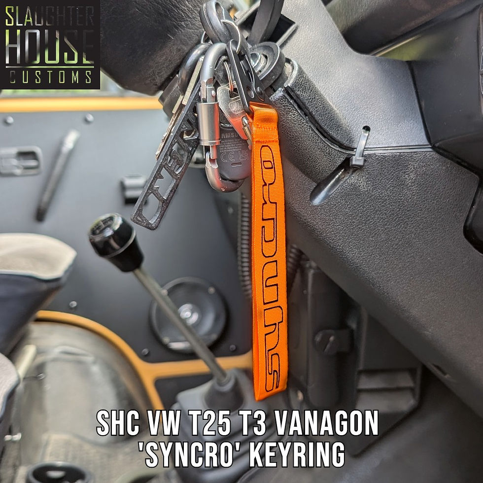 SHC VW T25 T3 Vanagon 'Syncro' Keyring