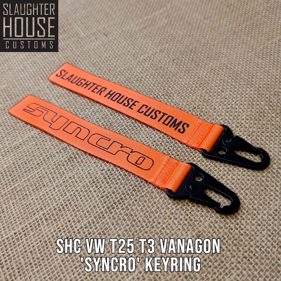 SHC VW T25 T3 Vanagon 'Syncro' Keyring
