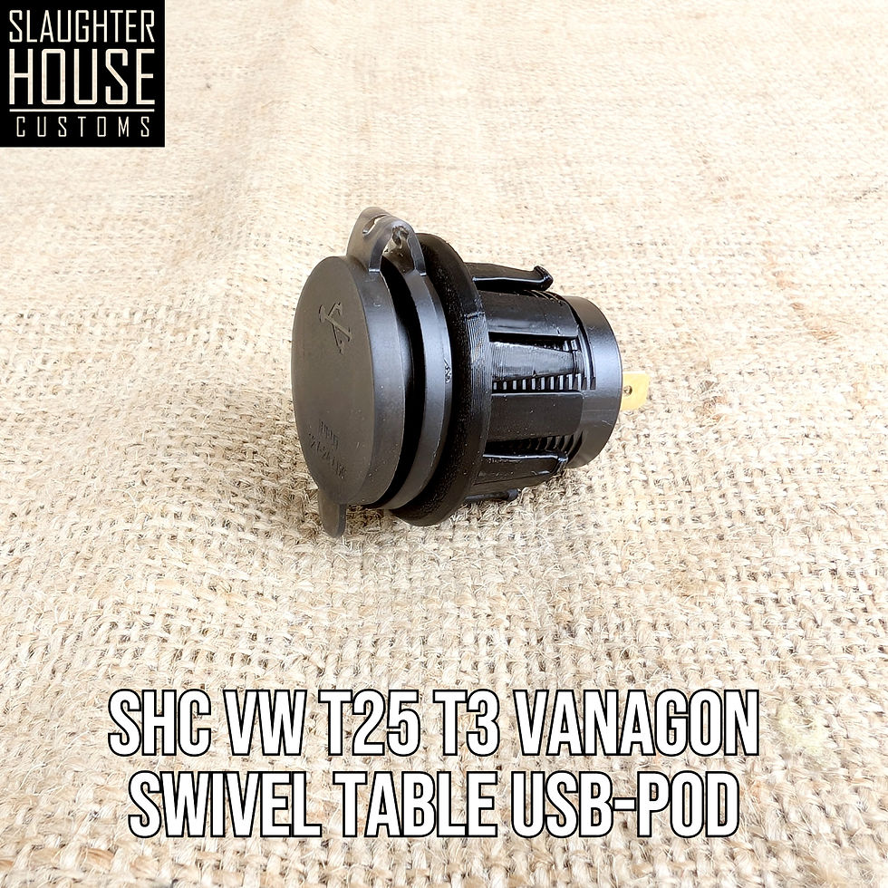 Thumbnail: SHC VW T25 T3 Vanagon Swivel Table USB-Pod - Westfalia