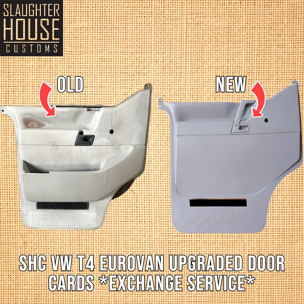 SHC VW T4 Eurovan Upgraded Door Cards *Exchange Service*