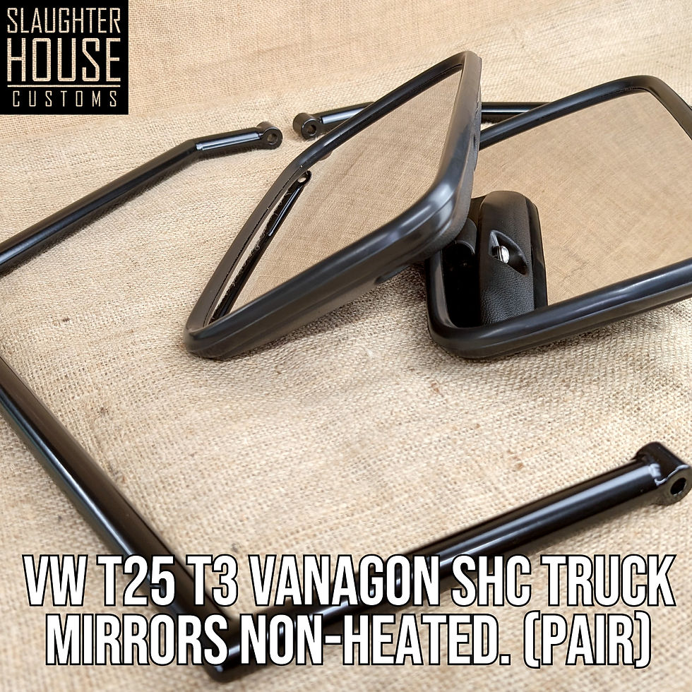 Thumbnail: VW T25 T3 Vanagon SHC Truck Mirrors Non-Heated. (Pair)