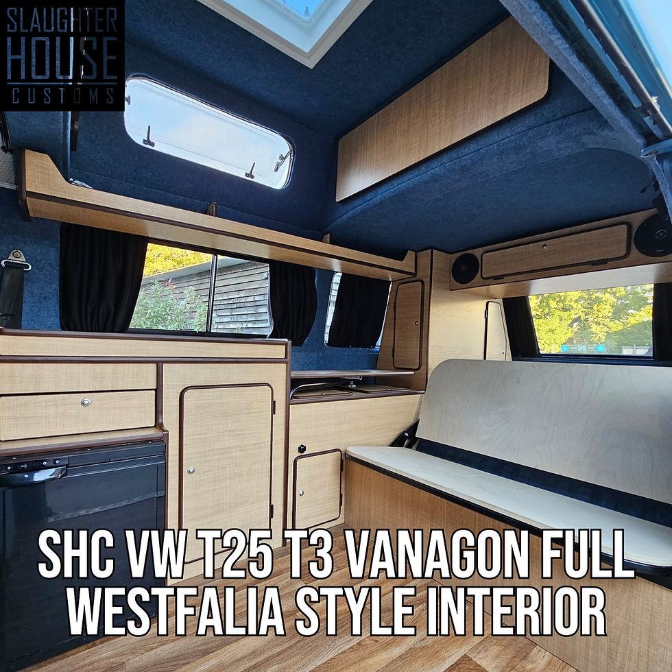 Thumbnail: SHC VW T25 T3 Vanagon Full Westfalia Style Interior