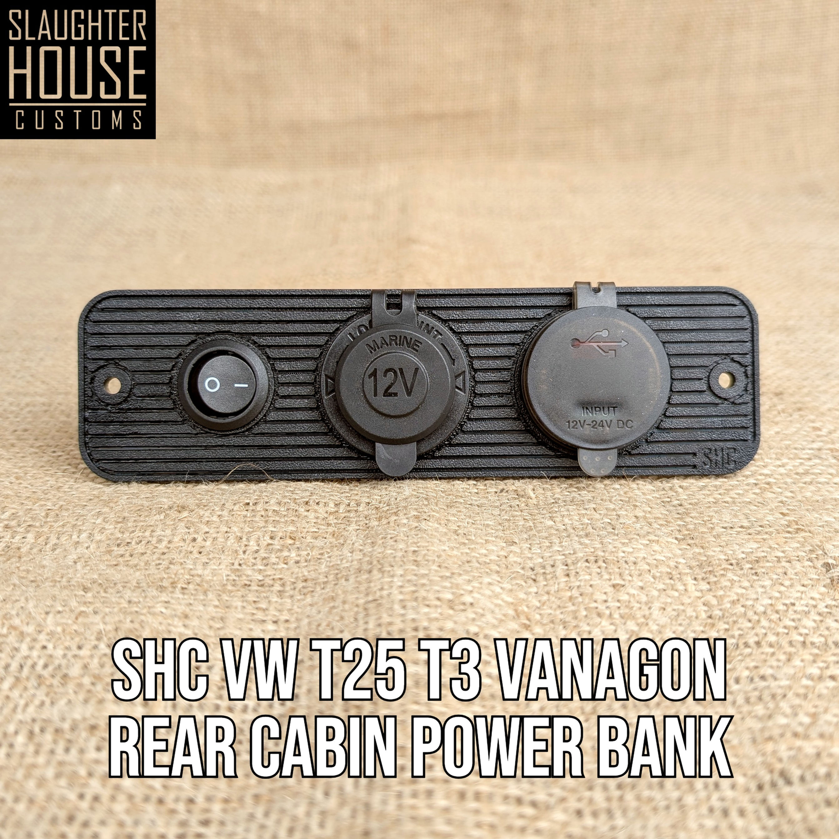SHC VW T25 T3 Vanagon Rear Cabin Power Bank