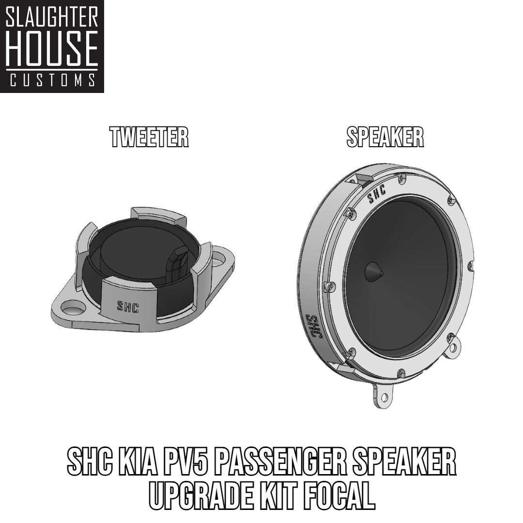SHC KIA PV5 Passenger Speaker Upgrade Kit FOCAL