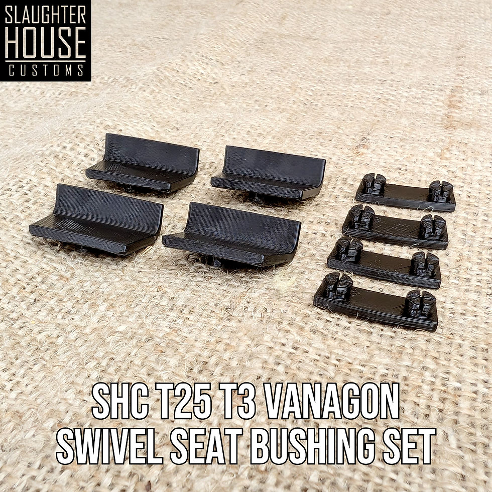 Thumbnail: SHC VW T25/T3 /VANAGON Swivel Base Plastic Guide Bushes ABS