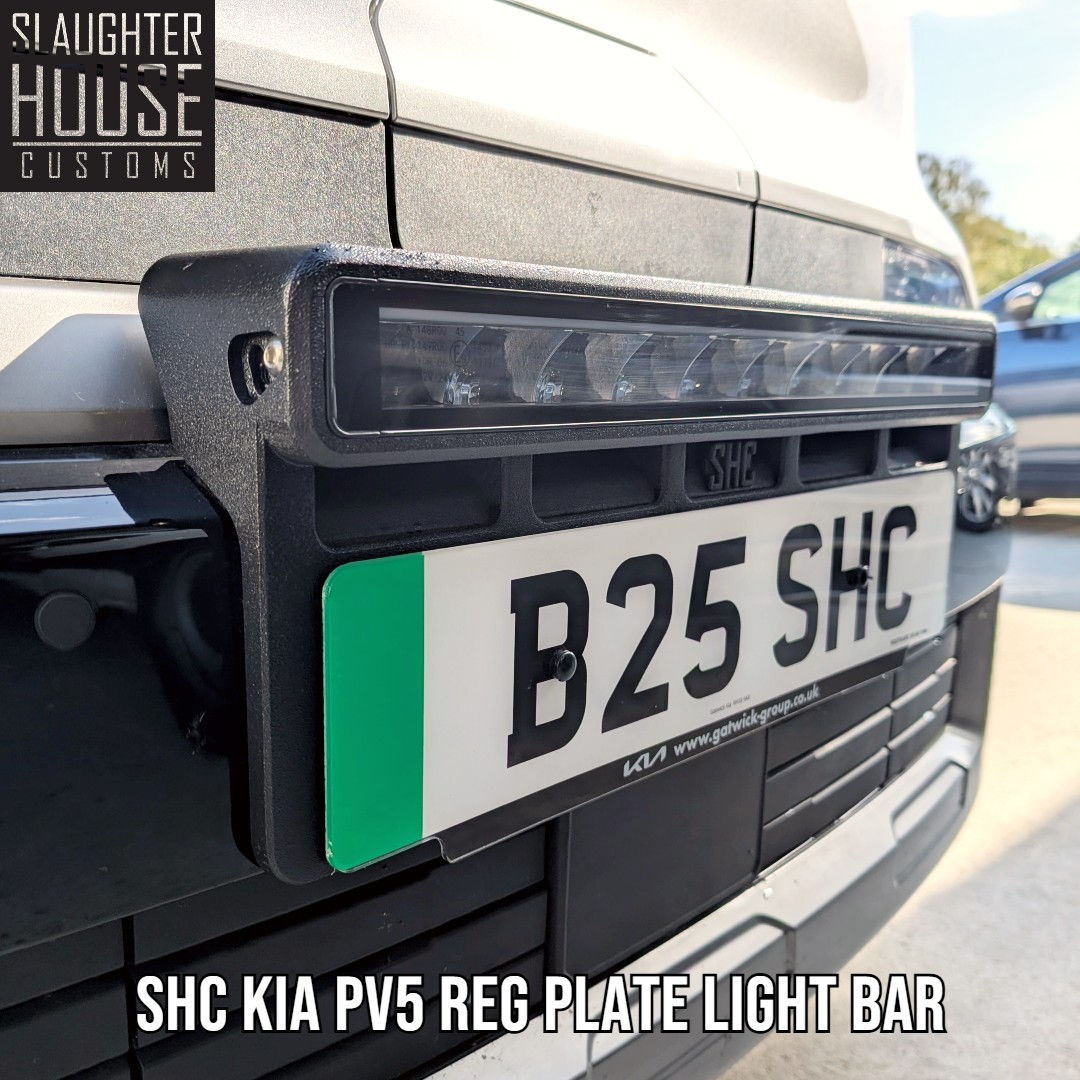 SHC KIA PV5 Reg Plate Light Bar