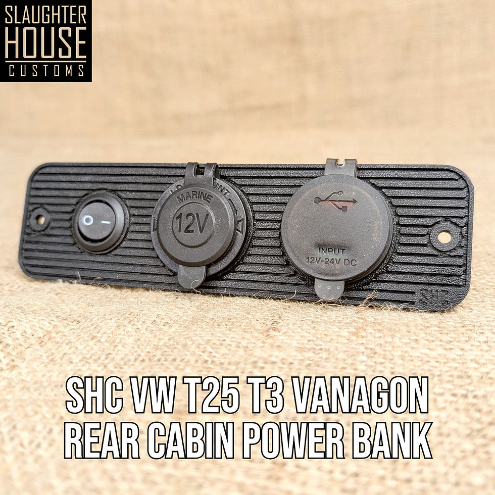 SHC VW T25 T3 Vanagon Rear Cabin Power Bank