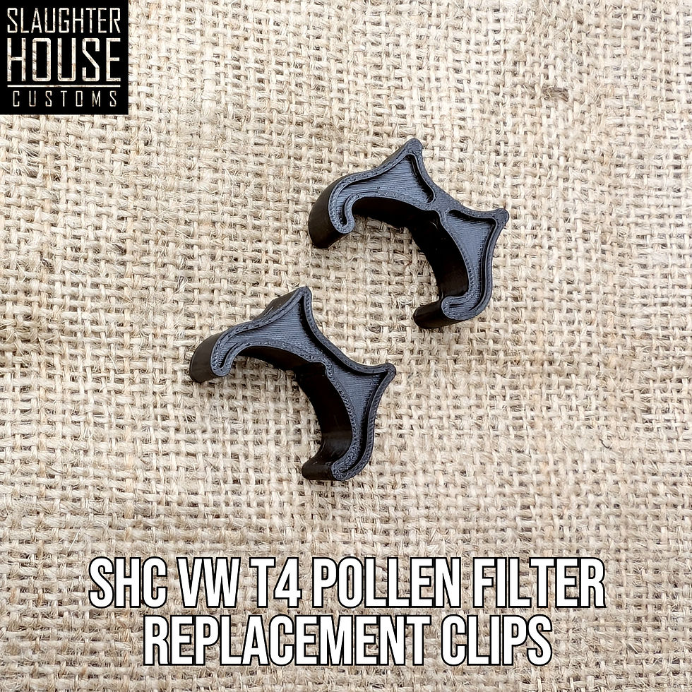 SHC VW T4 Pollen Filter Replacement Clips (PAIR) 7D2815915 VW