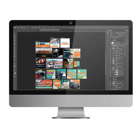 Custom Branded Social Pages, Posts, & Stories