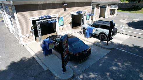 Car wash located at 315 West Housatonic Street, Pittsfield, MA, offers Touch Free Laser Wash, Soft Touch Tandem Wash, and Self-Serve Wash Bays.