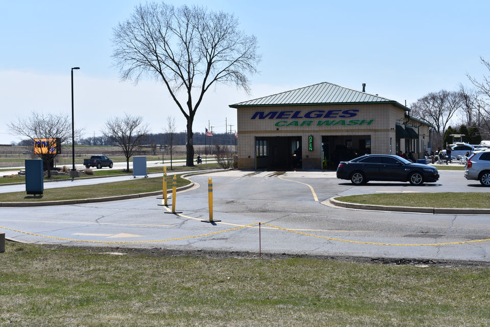 Beautiful day 
at Melges Car Wash Located in Lake Geneva, WI