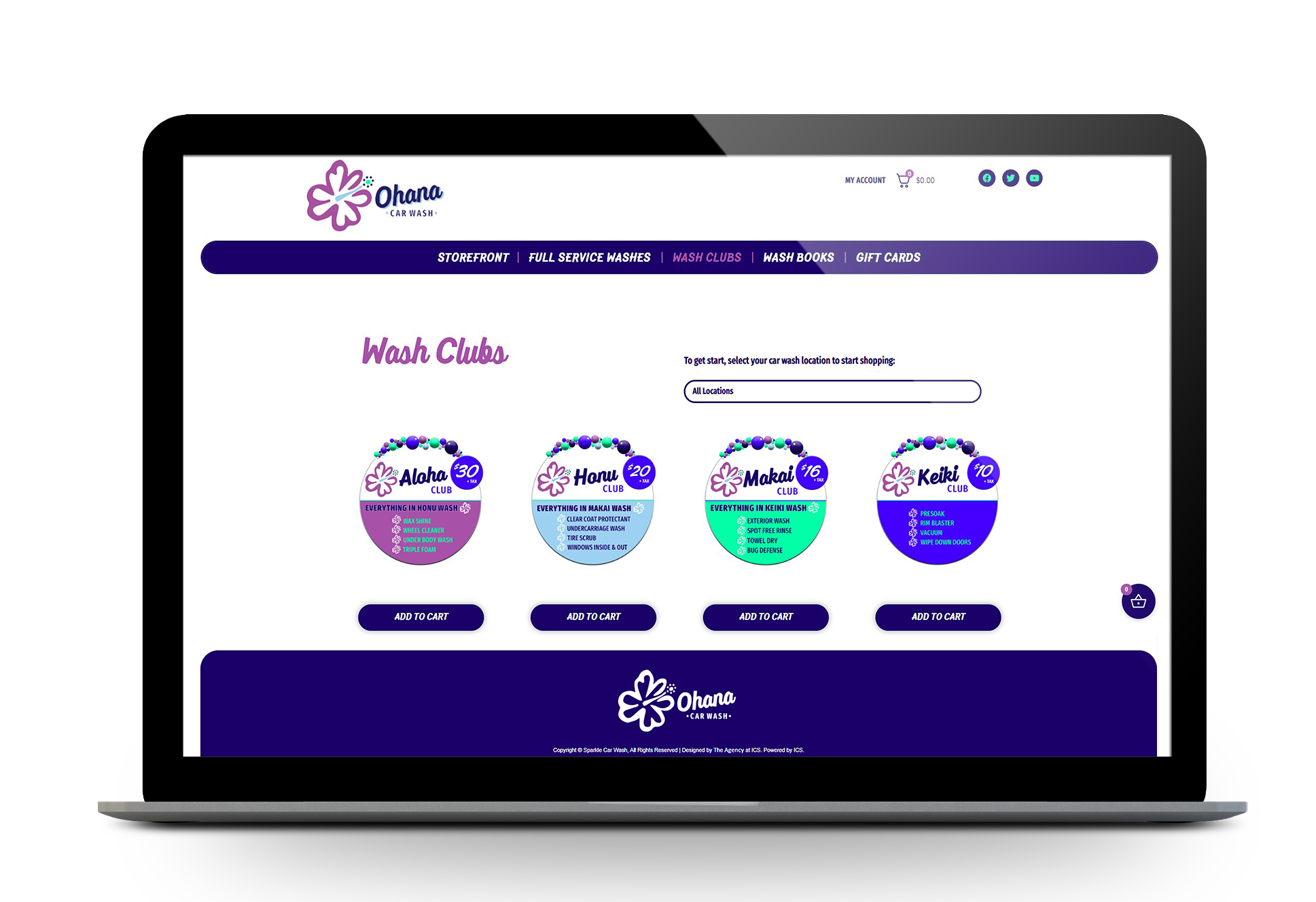 Ohana Car Wash - WashNow! Online Store