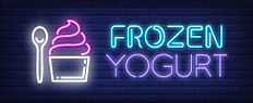 Frozen yogurt available inside Grand Market
