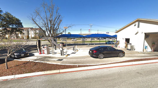 Finish Line Car Wash, located at, 132 TX-46, New Braunfels, TX 78130, offers an Express Tunnel Wash, Vacuum Bays, and a Dog Wash.