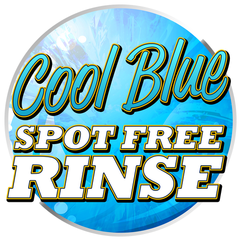 Cool Blue Spot-Free Rinse offered at Premier Shine Car Wash next to the Chick-fil-A Fast Food Restaurant off of Route 73 in Berlin, NJ
