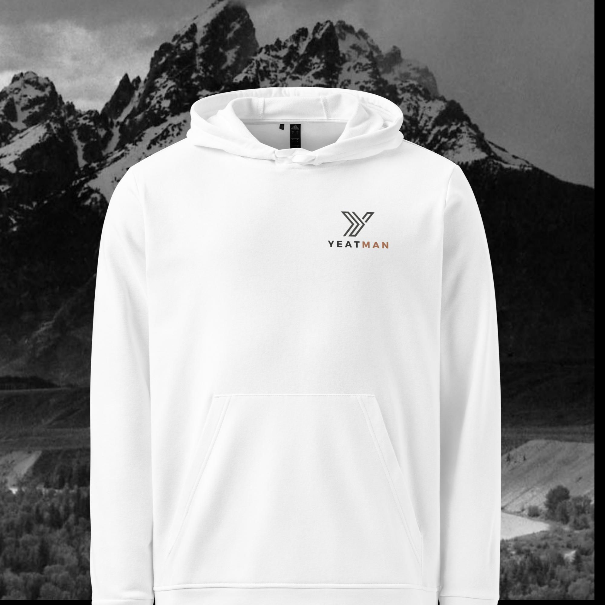 adidas fleece hoodie - Work Hard Praise God