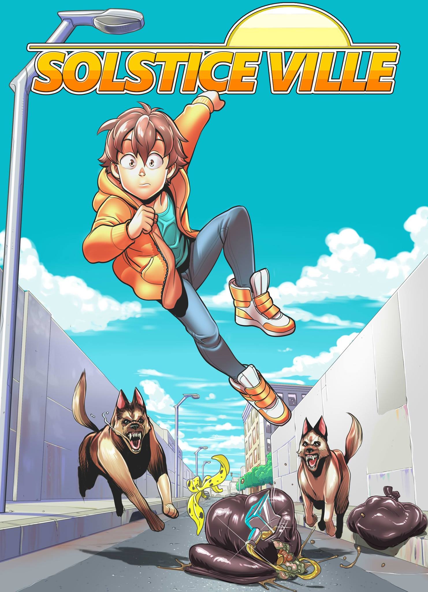 Solsttice Ville - Capa do Megaman 3
